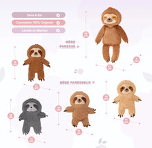 Charger l&#39;image dans la galerie, Ensemble de Jouets en Peluche pour Bébé, Première Famille D&#39;animaux