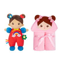 Charger l'image dans la galerie, Poupée personnalisée et couverture bébé douce de 89 cm (35 pouces)