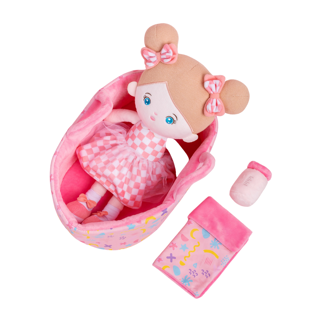 Accessoires personnalisés pour poupée et berceau