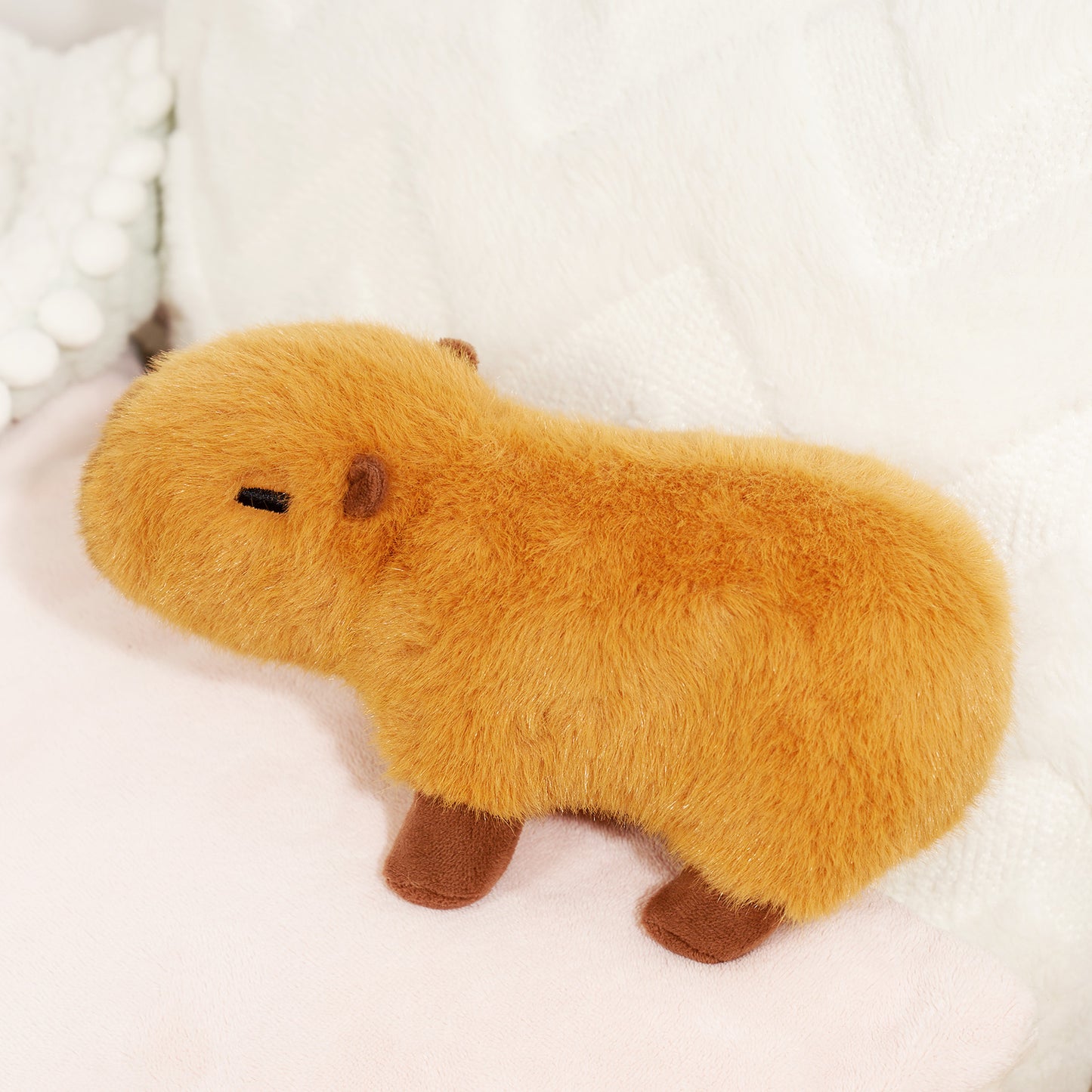 Mini Peluche Capybara Mignonne De 22 cm, Jouet Pour Enfants De Style Animal
