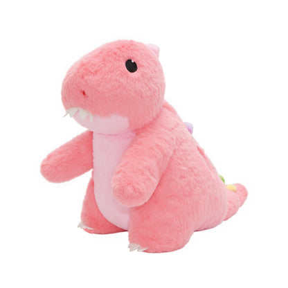 Peluche de la Famille des Dinosaures avec 4 Bébés Dinosaures,Comme Sac à Bandoulière
