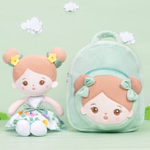 Charger l'image dans la galerie, Personnalisés Poupée en Peluche de Lapin &amp; Sac à Dos