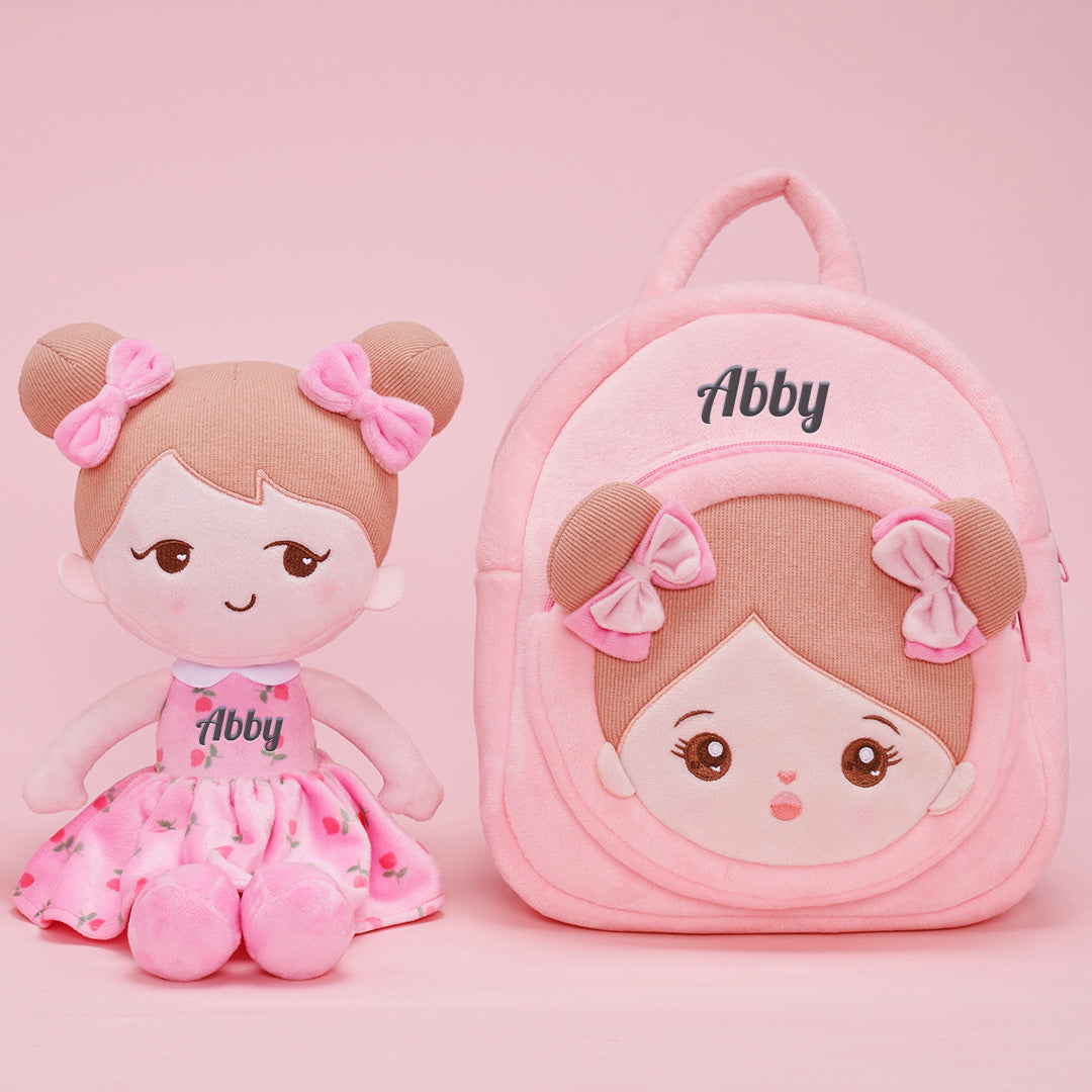 Ensemble Combiné de Sac à Dos de Poupée Personnalisée