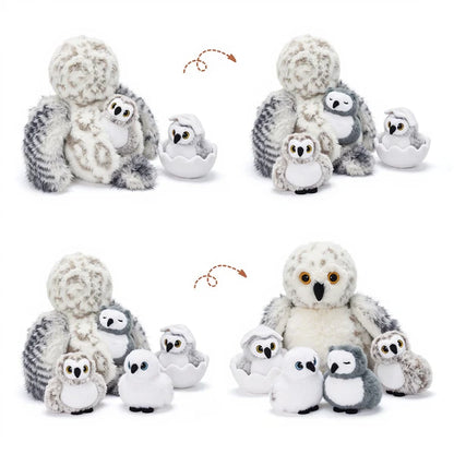 Ensemble de Jouets en Peluche pour Bébé, Première Famille D'animaux