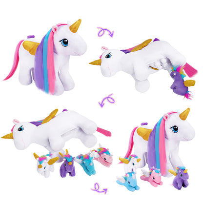Ensemble de Jouets en Peluche pour Bébé, Première Famille D'animaux