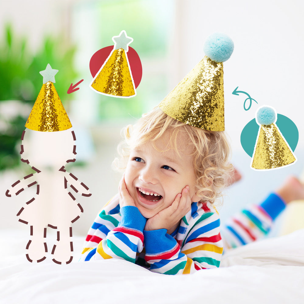 Casquettes D’anniversaire Pour Poupées Et Enfants