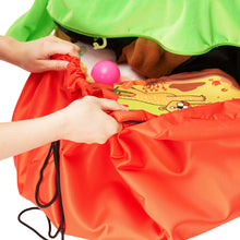 Charger l'image dans la galerie, Sac de rangement pour jouets en forme de grenouille avec tapis de jeu qui tire la langue