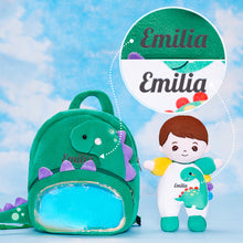 Charger l'image dans la galerie, Personnalisée Mini Poupée en Peluche pour Bébé Fille &amp; Ensemble-cadeau