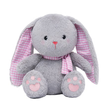 Charger l&#39;image dans la galerie, Ensemble de Jeu en Peluche de Famille Lapins avec 4 Bébés Coffrets Cadeaux pour Tout-petit