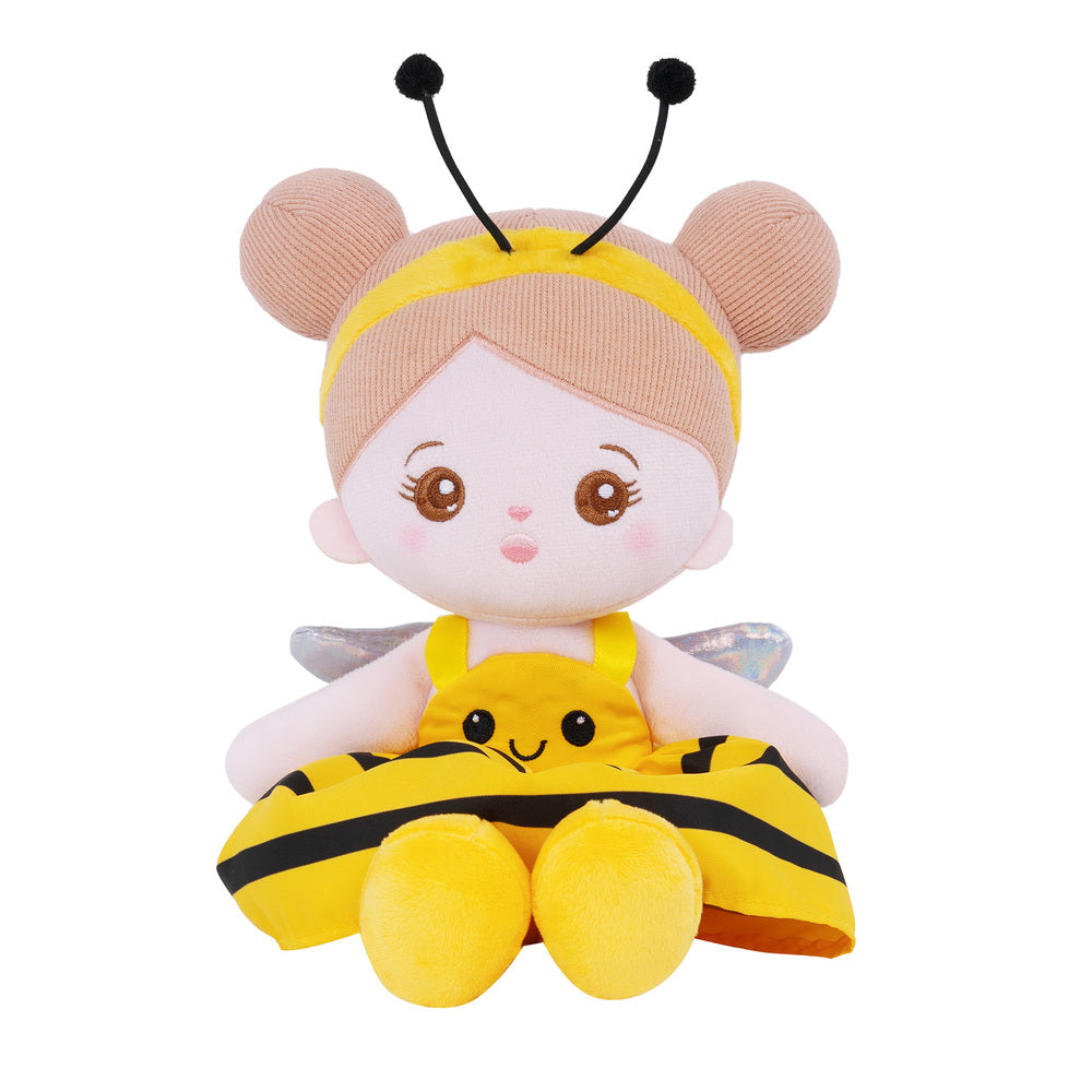 Personnalisée Poupée en Peluche avec Yeux Ouverts D'abeille