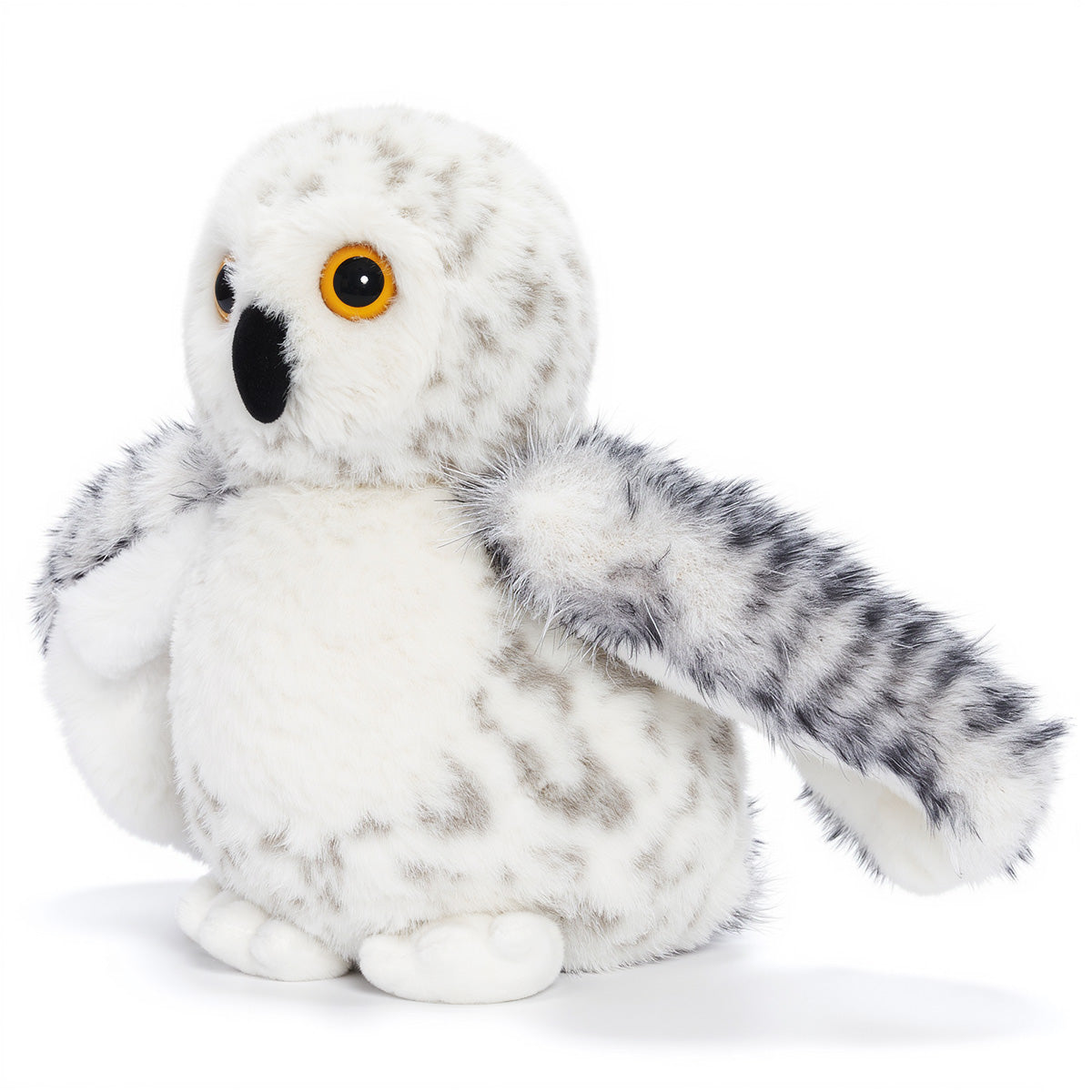 Peluches famille Hibou avec 4 bébés - Avec tête rotative
