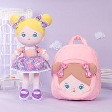 Charger l'image dans la galerie, Personnalisés Poupée en Peluche de Lapin &amp; Sac à Dos