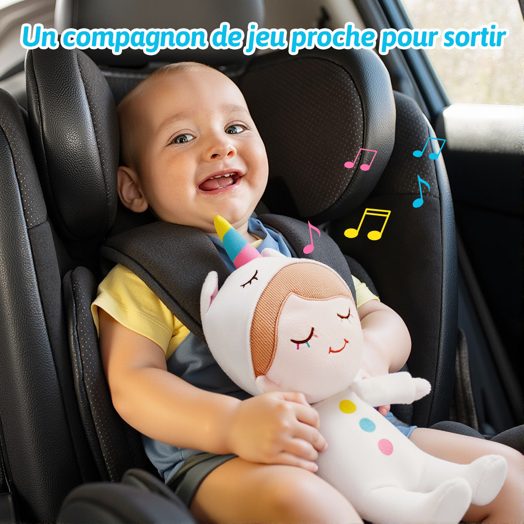 Poupée Câline Endormie Avec Sons Apaisants