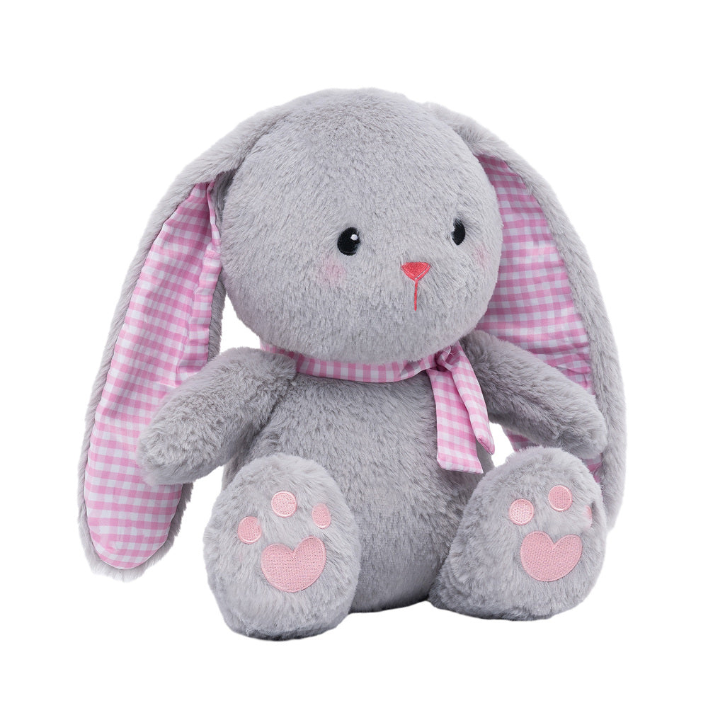 Ensemble de Jeu en Peluche de Famille Lapins avec 4 Bébés Coffrets Cadeaux pour Tout-petit