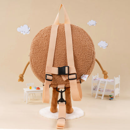 Personnalisée Sac à Dos en Peluche de Biscuits aux Pépites de Chocolat