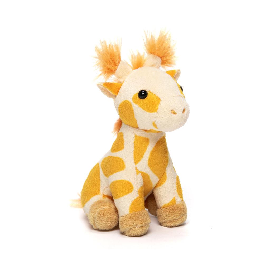 Ensemble de Jouets en Peluche Famille Girafe avec Coffret Cadeau 4 Pièces pour Bébé et Tout-petit