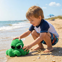 Charger l'image dans la galerie, Mini peluche pieuvre verte