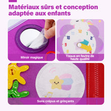 Charger l&#39;image dans la galerie, Personnalisé Jouet Montessoride de Conseil Occupé en Peluche