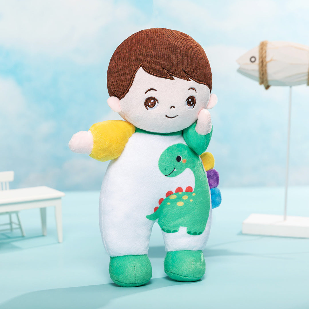 Mini Dinosaure Garçon Personnalisée Poupée en Peluche
