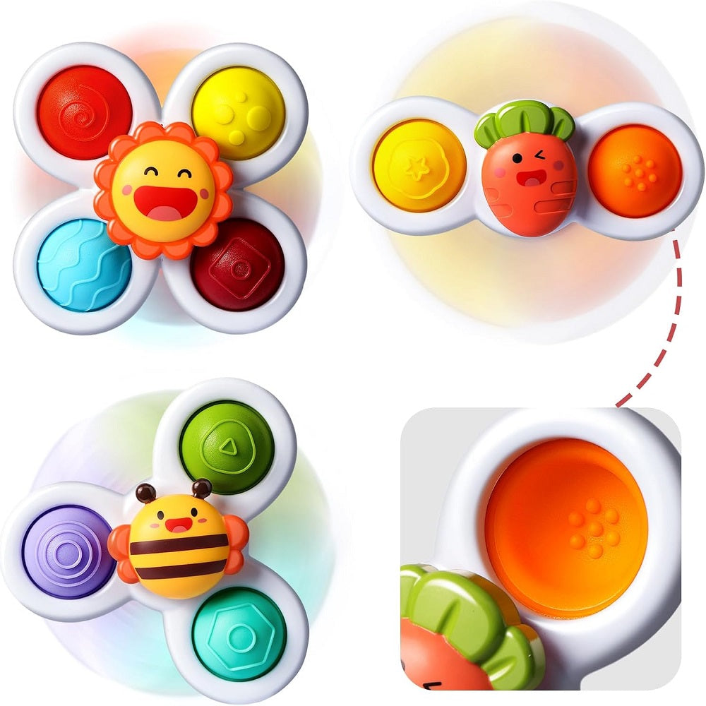 Pop Up Ventouse Spinner Jouets