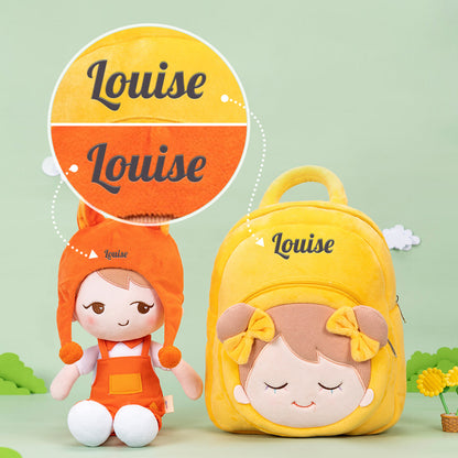 Personnalisée Poupée en Peluche avec Expression Coquine en Costume de Renard