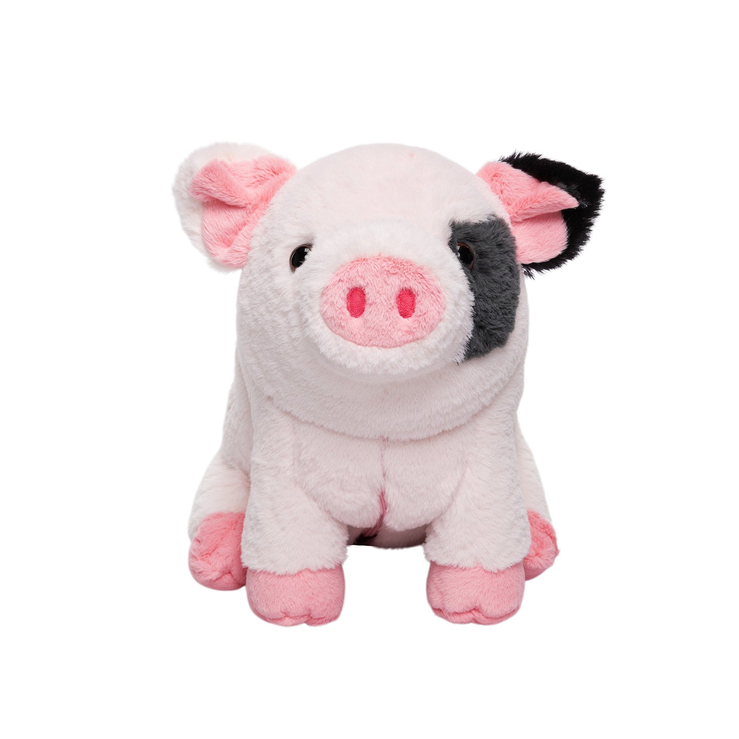 Peluche de La Famille des Cochons Tachetés, Qui Contient 4 Adorables Porcelets en Peluche