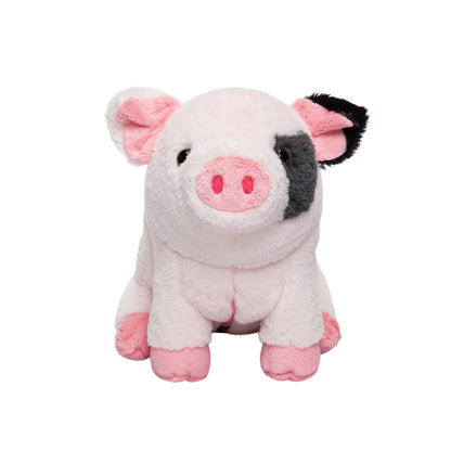 Peluche de La Famille des Cochons Tachetés, Qui Contient 4 Adorables Porcelets en Peluche
