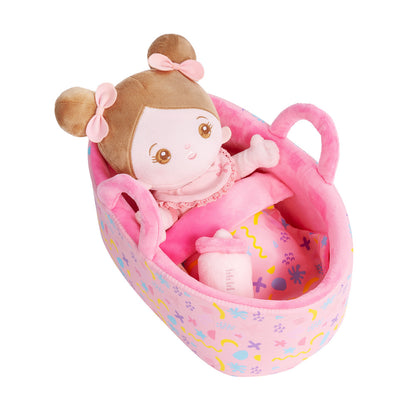 Mini Personnalisée Poupée en Peluche & Ensemble-cadeau