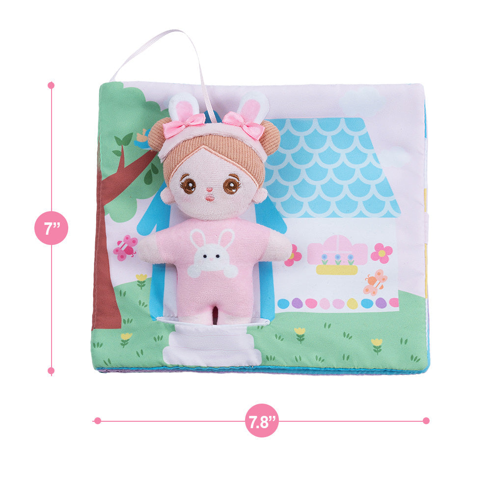 Poupée en peluche personnalisée Lapin de Pâques Fille