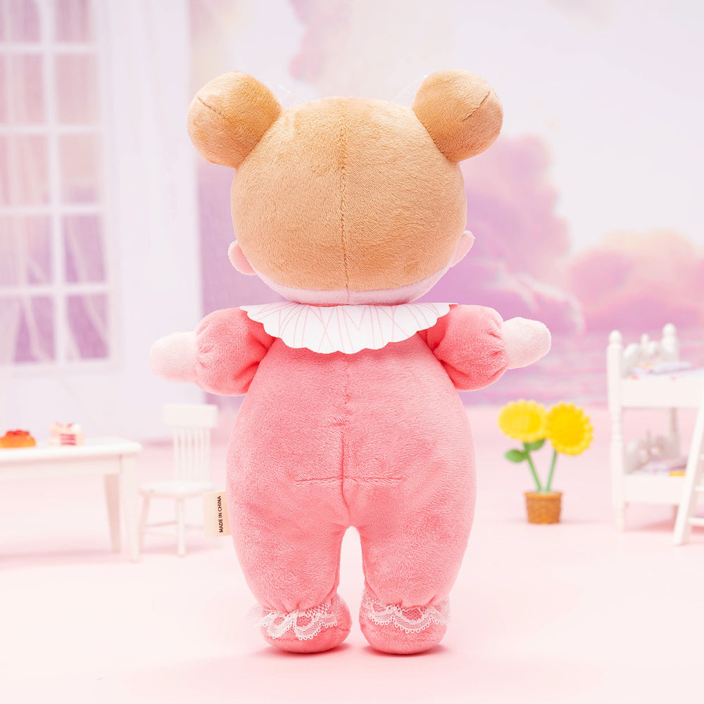 Mini Rose Personnalisée Poupée en Peluche avec Yeux Ouverts & Ensemble-cadeau