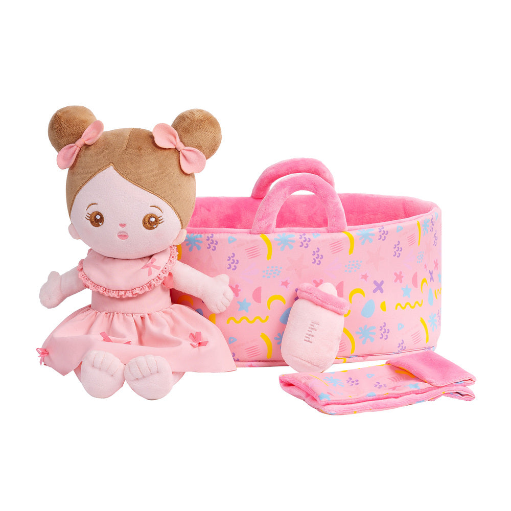 Mini Personnalisée Poupée en Peluche & Ensemble-cadeau