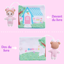 Charger l&#39;image dans la galerie, Poupée en peluche personnalisée Lapin de Pâques Fille