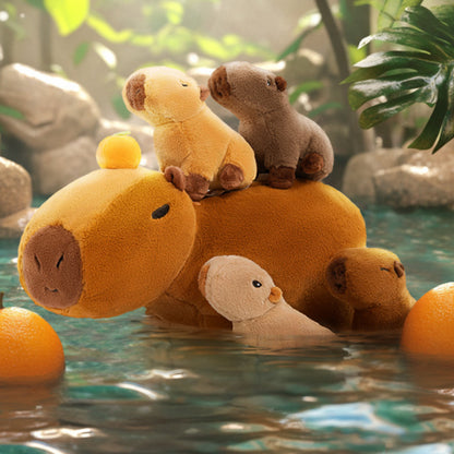 Ensemble de Jouets en Peluche pour Bébé, Première Famille D'animaux