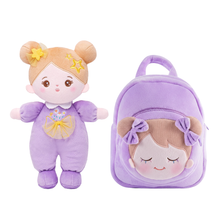 Charger l'image dans la galerie, Ensemble cadeau poupée douce et sac à dos