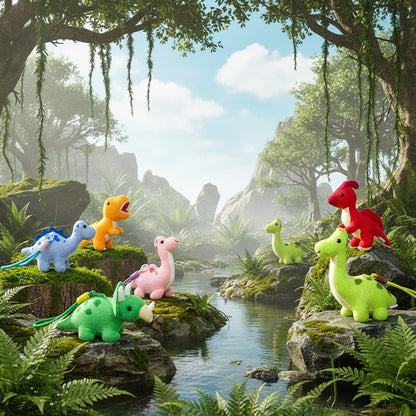 6 dinosaures cachés dans un œuf à éclore