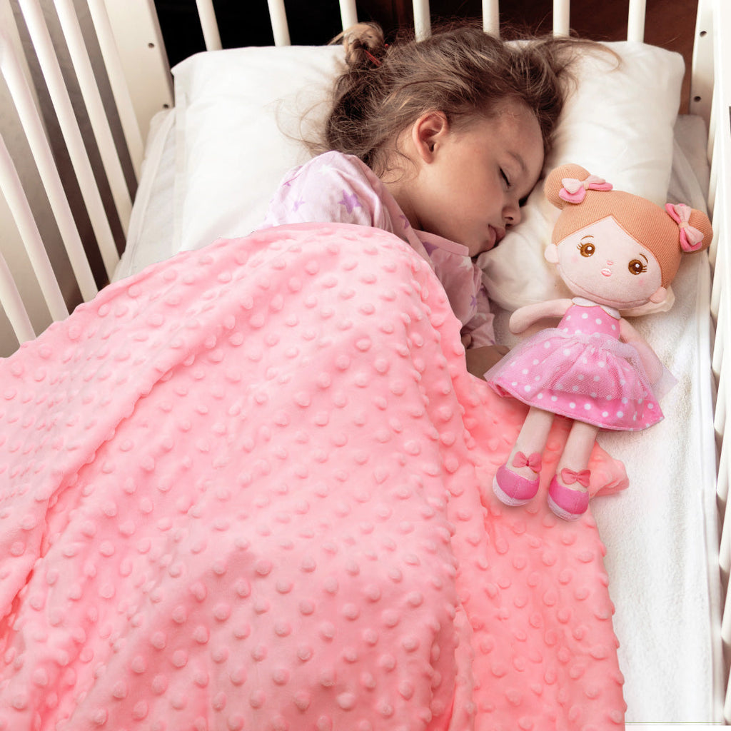 Poupée personnalisée et couverture bébé douce de 89 cm (35 pouces)