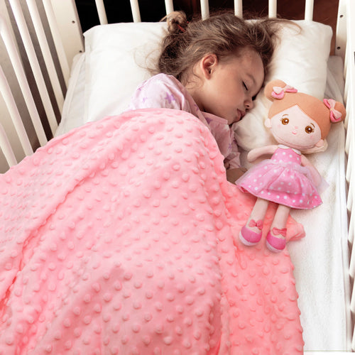Poupée personnalisée et couverture bébé douce de 89 cm (35 pouces)