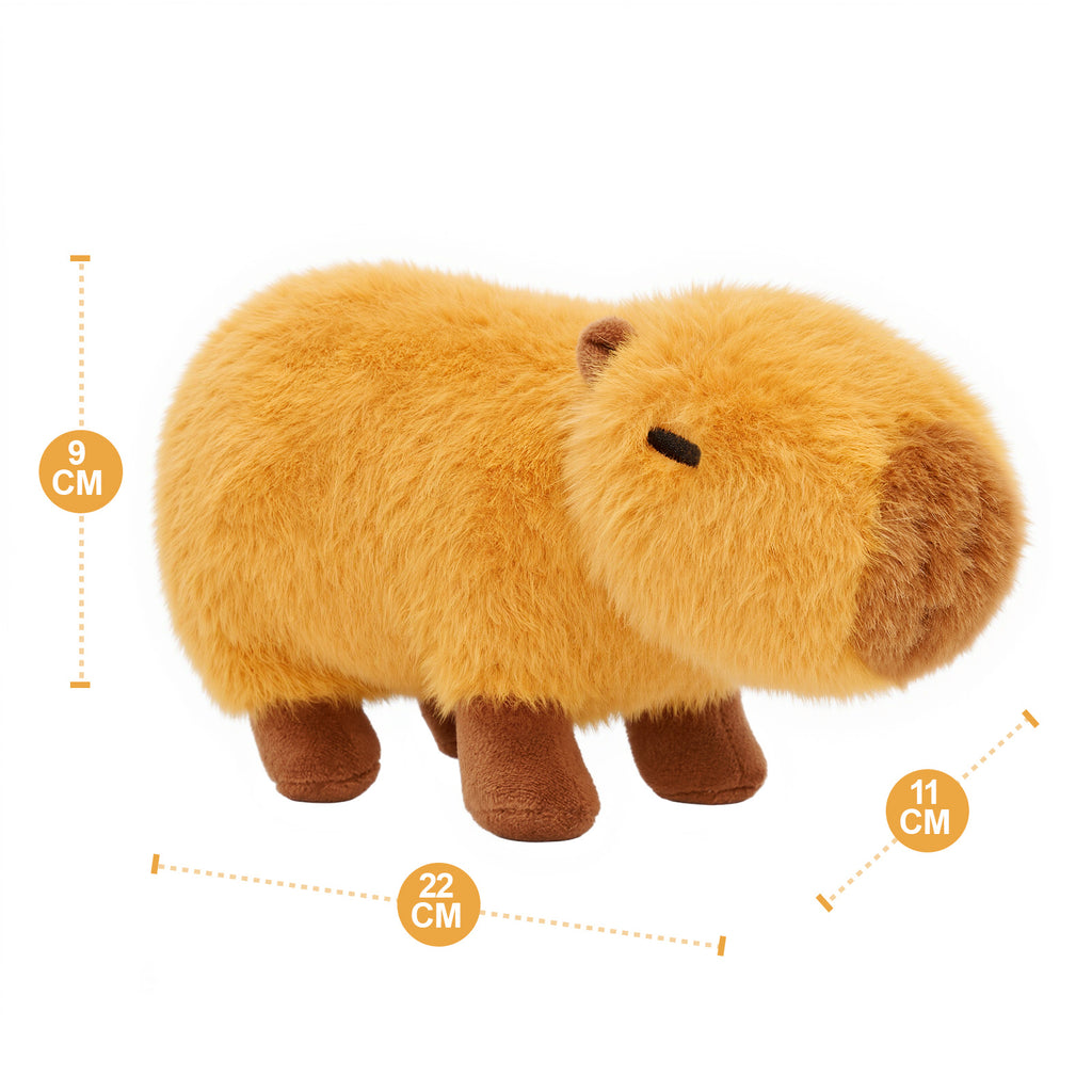 Mini Peluche Capybara Mignonne De 22 cm, Jouet Pour Enfants De Style Animal