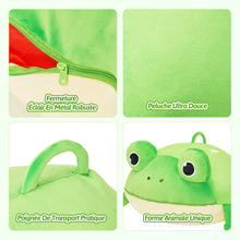 Charger l'image dans la galerie, Sac de rangement pour jouets en forme de grenouille avec tapis de jeu qui tire la langue