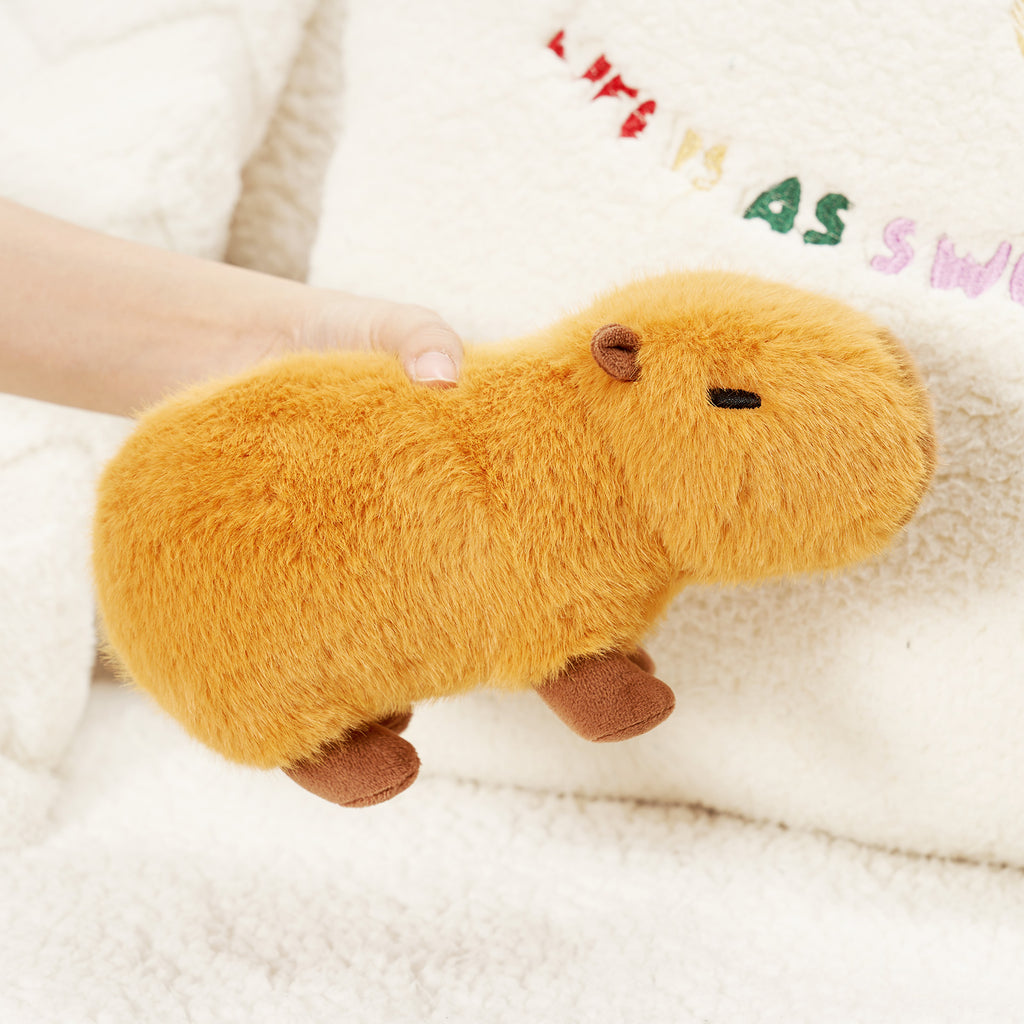 Mini Peluche Capybara Mignonne De 22 cm, Jouet Pour Enfants De Style Animal