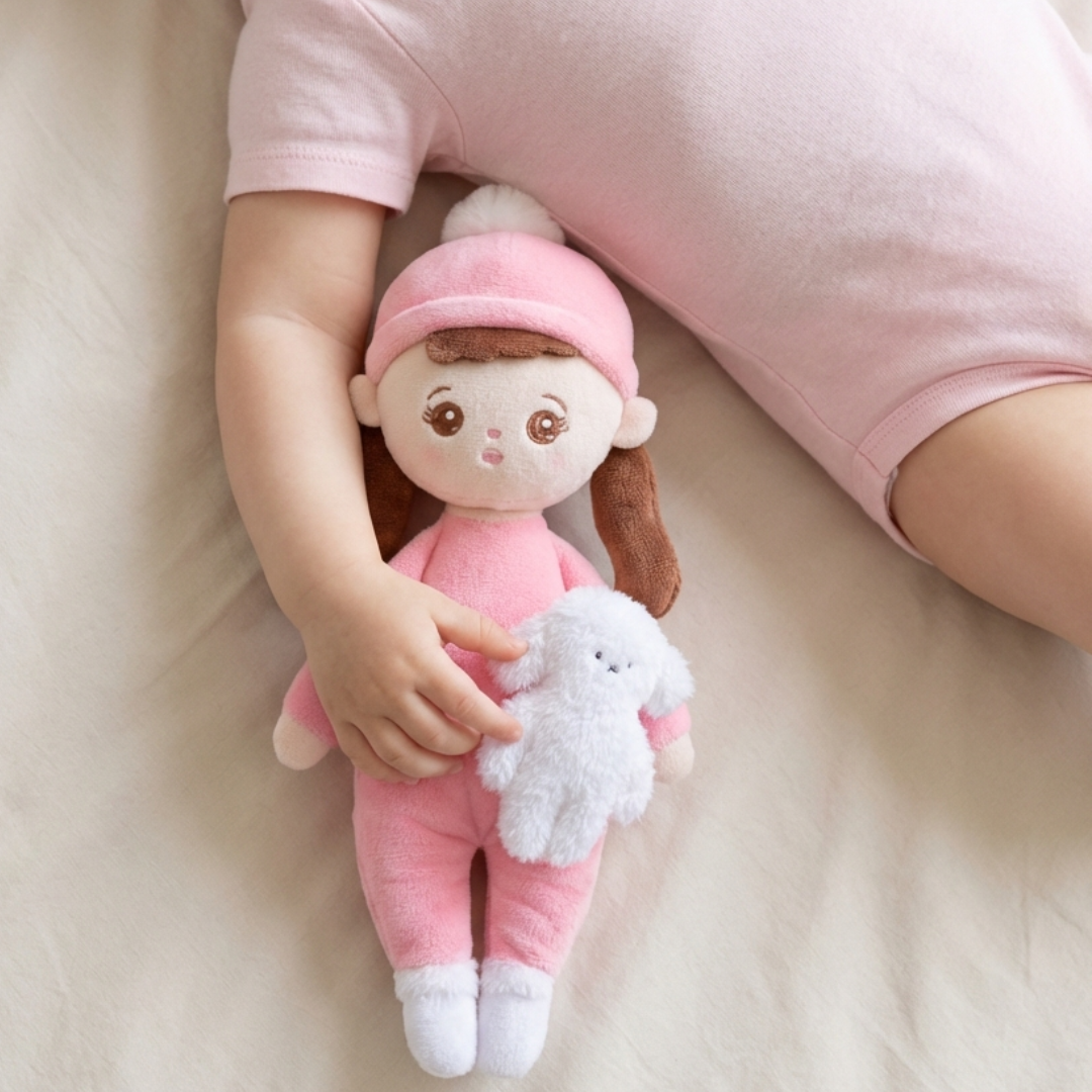Poupée Bébé Chiffon Personnalisé 25 cm