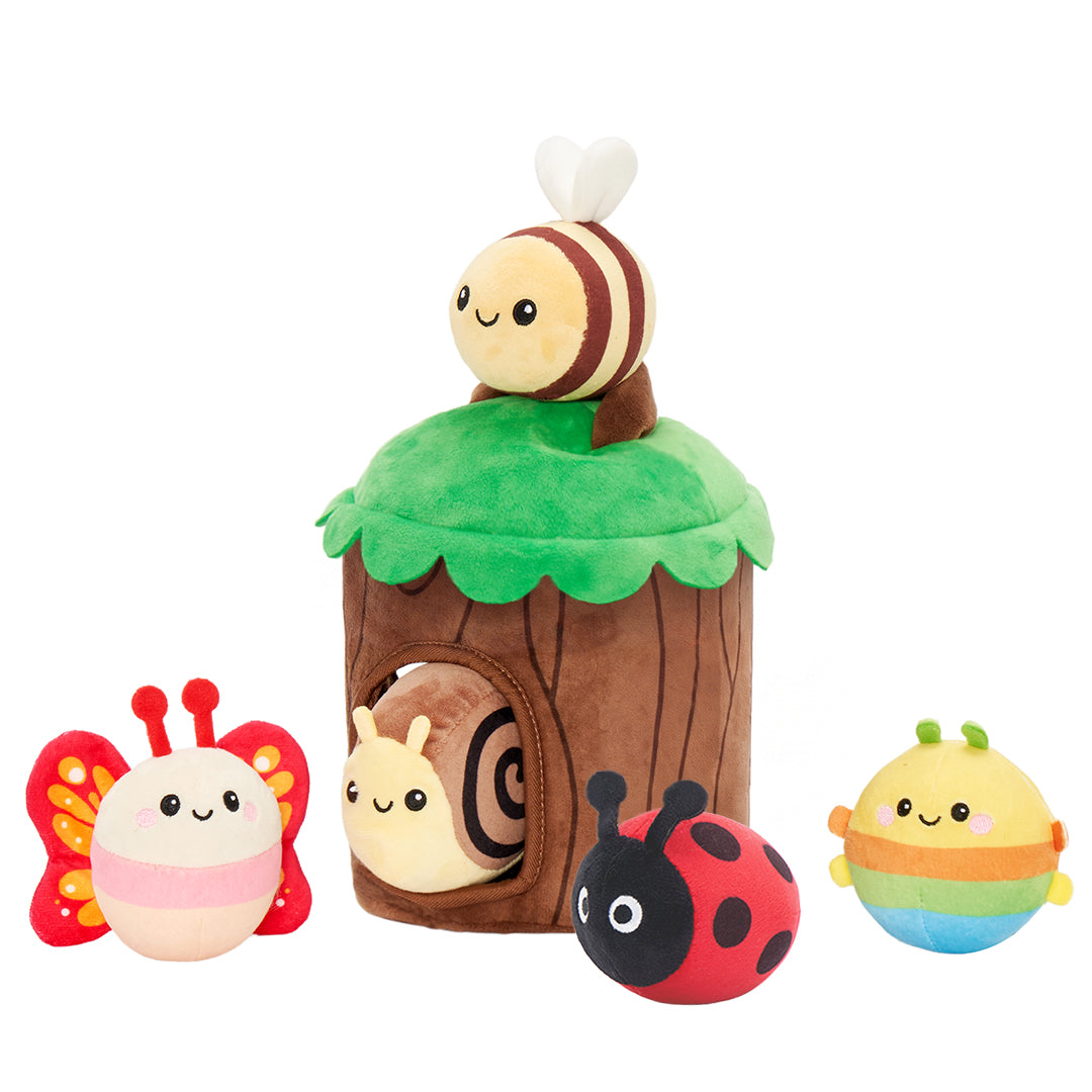 Ma première cabane dans les arbres | Jouet sensoriel doux pour bébés dès 6 mois