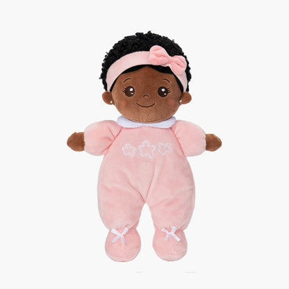 Poupée bébé en peluche personnalisée de 25 cm