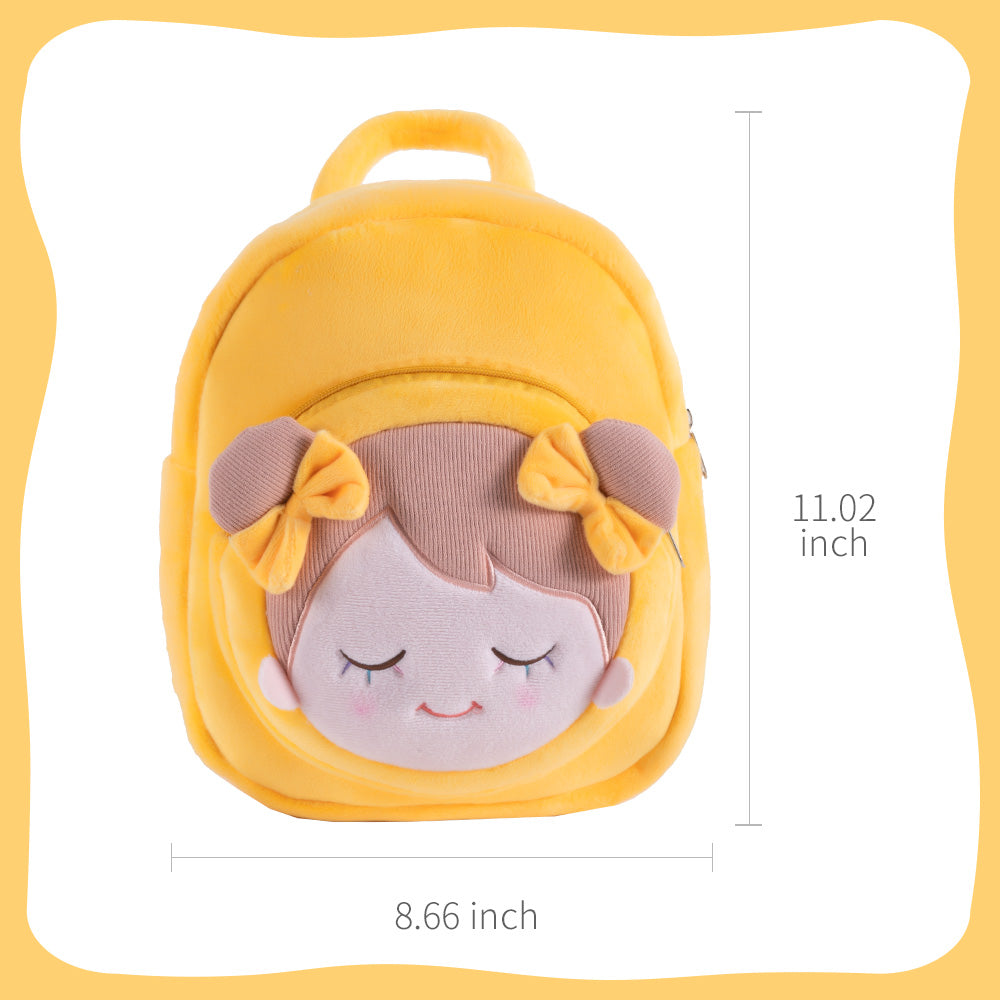 Personnalisée Sac à Dos en Peluche Jaune