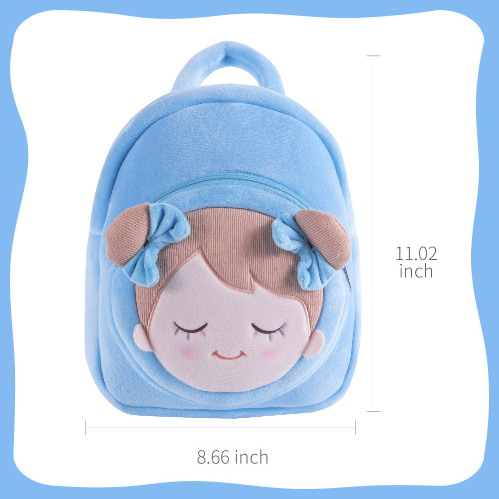 Abby Personnalisée Poupée en Peluche en Robe de Danse Bleue