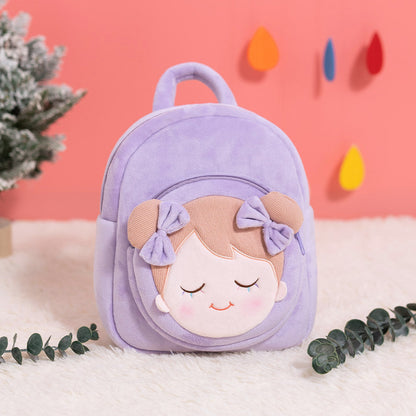 Iris Personnalisée Poupée en Peluche en Robe Violet Clair