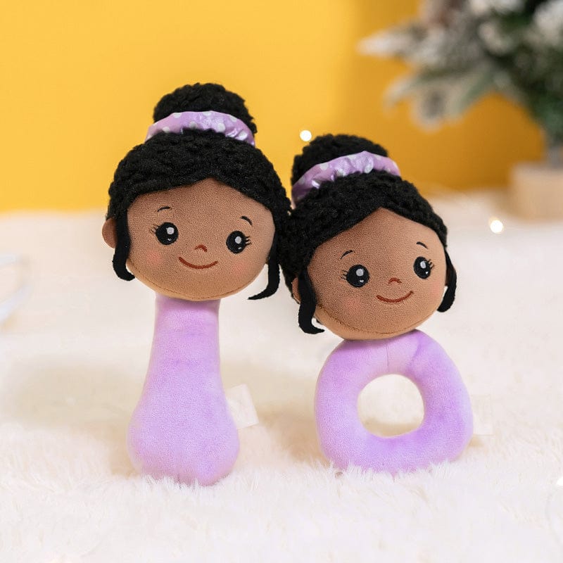 Poupée en Peluche Peau Foncée Personnalisée(Achetez-en 2 et Obtenez 15 % de Réduction)