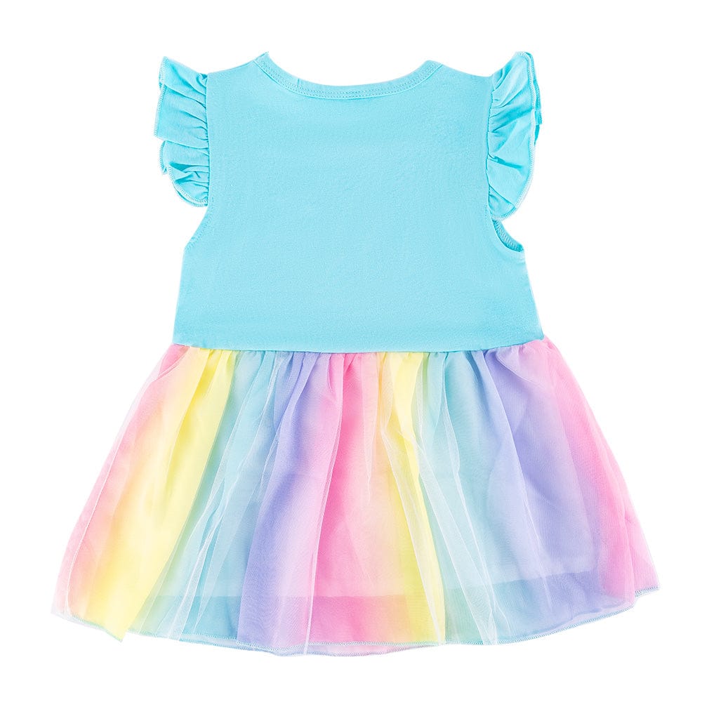 OUOZZZ Rainbow Baby Dress