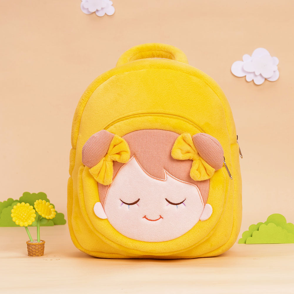 Personnalisée Sac à Dos en Peluche Jaune