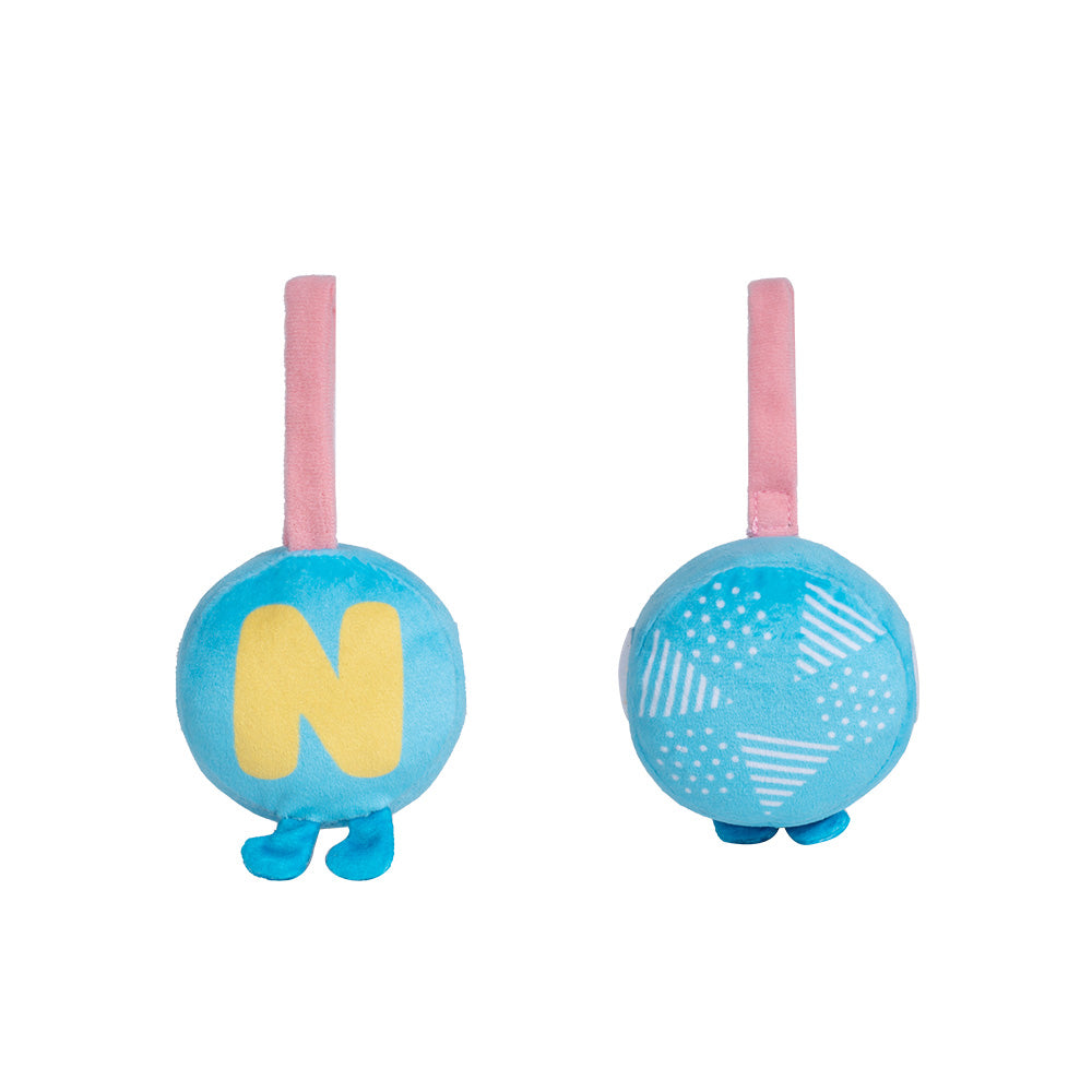 Jouets Apaisants Velcro d'activité en Peluche Caterpillar à Usage Multiple